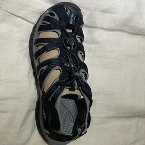 Keen Whisper in black/gargoyle. Bought for camping trip and never worn. new $119